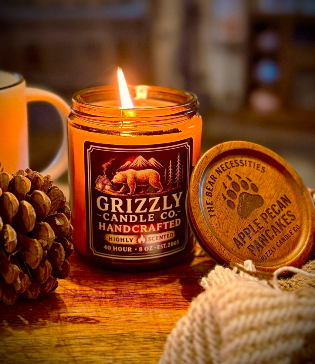 Grizzly Candles 8 oz